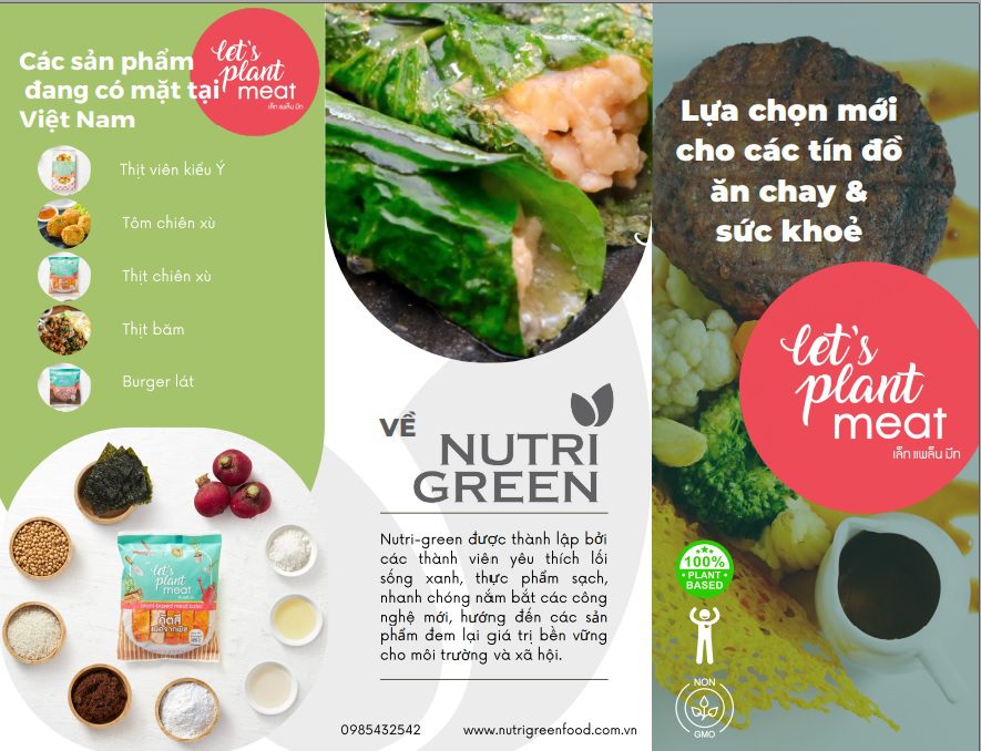 Lựa chọn mới cho các tín đồ ăn chay và sức khỏe 2 nutri green