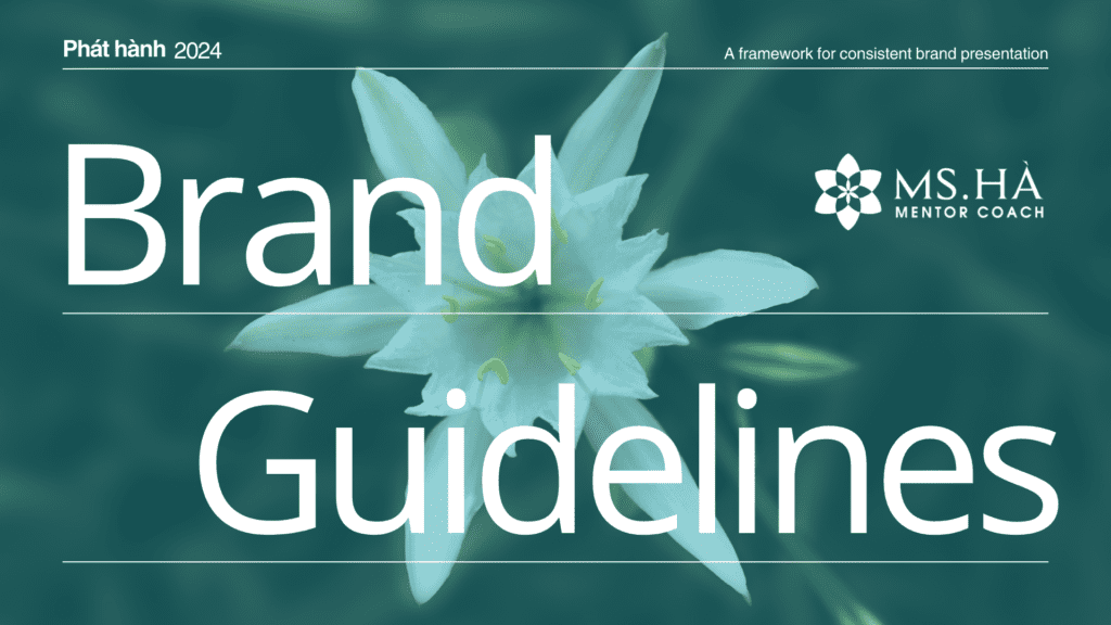 Brand Guidelines - Ms. Hà Mentor Coach