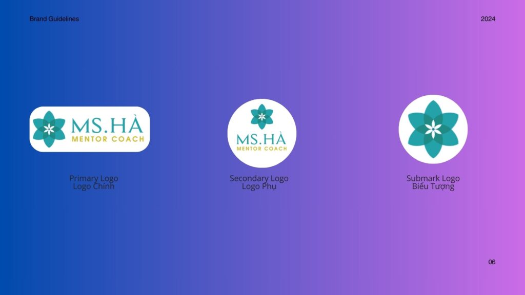 Hướng dẫn sử dụng nhận diện Thương Hiệu - Logo trên các nền màu khác